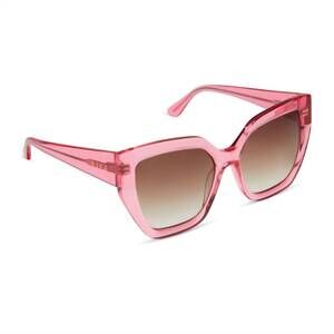 NEW DIFF blaire sunglasses in candy pink crystal brown gradient sunglasses